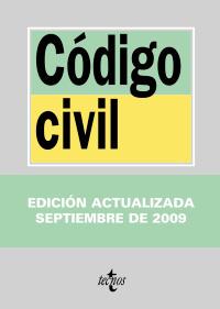 CODIGO CIVIL ( EDICION ACTUALIZADA SEPTIEMBRE 2009 ) | 9788430949137 | -