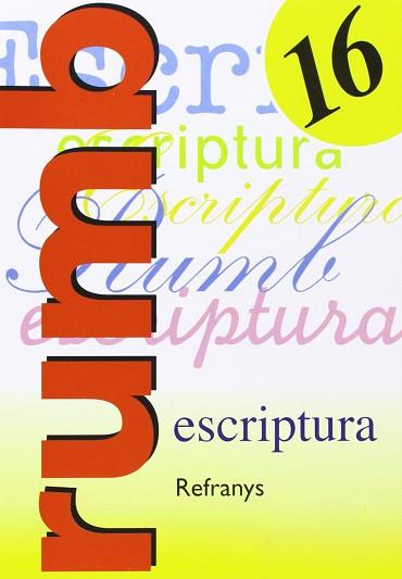 RUMB 2000 16 QUADERN ESCRIPTURA | 9788486545246 | MARTI FUSTER, R. M.