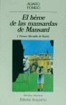 HEROE DE LAS MANSARDAS DE MANSARD, EL | 9788433917010 | POMBO, ALVARO