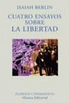 CUATRO ENSAYOS SOBRE LA LIBERTAD | 9788420629254 | BERLIN, ISAIAH