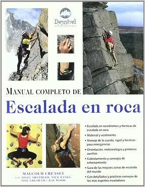 MANUAL COMPLETO DE ESCALADA EN ROCA | 9788495760098 | CREASEY, MALCOLM