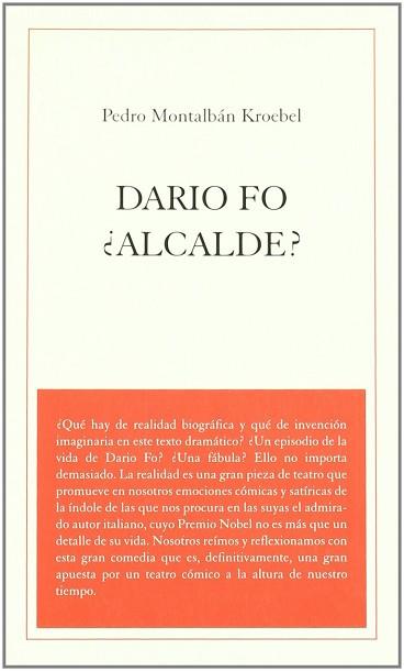 DARIO FO ALCALDE | 9788495786500 | MONTALBAN KROEBEL, PEDRO