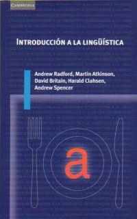 INTRODUCCION A LA LINGUISTICA | 9788483230947 | RADFORD, ANDREW