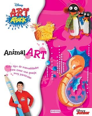 ART ATTACK. ANIMAL ART | 9788444146720 | WALT DISNEY COMPANY