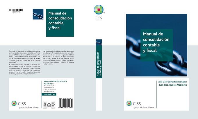 MANUAL DE CONSOLIDACION CONTABLE Y FISCAL | 9788499542959 | JOSÉ GABRIEL MARTÍN RODRÍGUEZ, JUAN JOSÉ AGUILERA