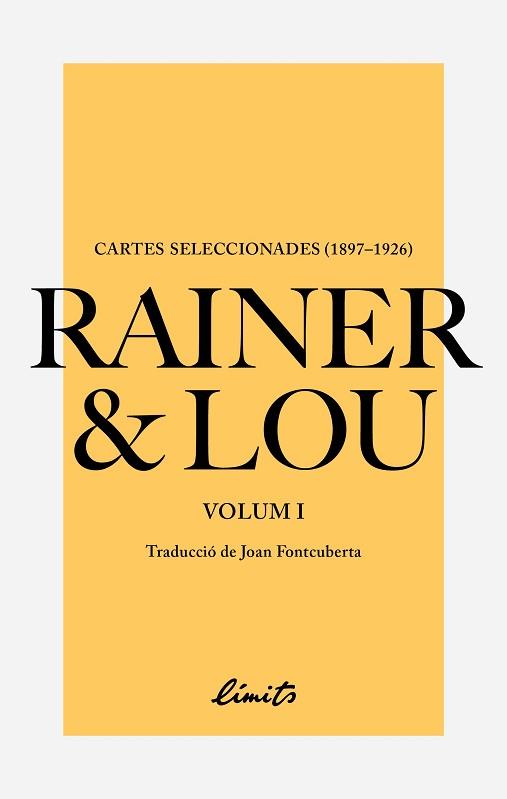 RAINER & LOU | 9789992056301 | RILKE, RAINER M. : ANDREAS SALOME, LOU