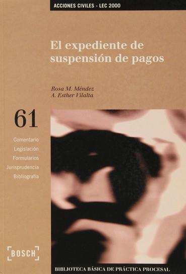 EXPEDIENTE DE SUSPENSION DE PAGOS, EL (61) | 9788476768426 | MENDEZ, ROSA M. VILALTA, A ESTHER