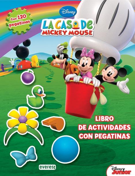 LA CASA DE MICKEY MOUSE. LIBRO DE ACTIVIDADES CON PEGATINAS | 9788444168920 | WALT DISNEY COMPANY