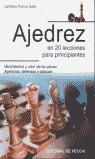 AJEDREZ EN 20 LECCIONES PARA PRINCIPIANTES | 9788431526672 | PONCE SALA, LORENZO