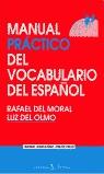 MANUAL PRACTICO DEL VOCABULARIO DEL ESPAÑOL | 9788479622022 | MORAL, RAFAEL DEL