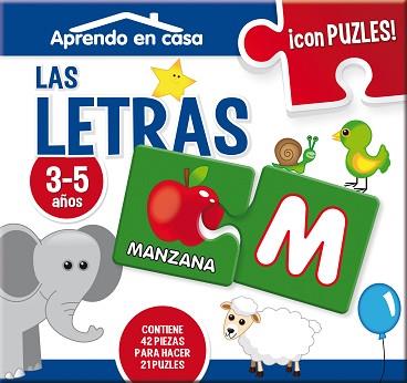 PUZZLE EDUCATIVO 2 PIEZAS LETRAS | 9788499394329 | AA.VV