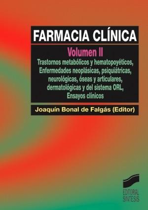 FARMACIA CLINICA VOL. 2 | 9788477386445 | BONAL DE FALGAS, JOAQUIN