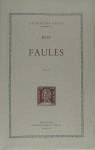 FAULES VOL.1 ISOP (DOBLE TEXT RUSTEGA) | 9788472252714 | ISOP