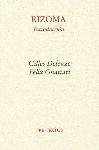 RIZOMA | 9788485081028 | DELEUZE, GILLES ... [ET AL.]