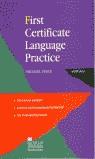 FIRST CERTIFICATE LANGUAGE PRACTICE (WITH KEY) | 9780435281663 | VINCE, MICHAEL