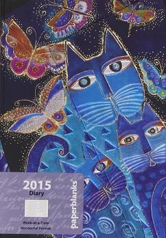 AGENDA BLUE CATS & BUTTERFLIES | 9781439727287 | DS2728-7