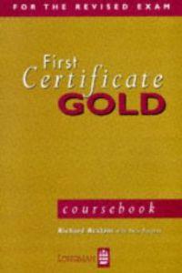 FIRST CERTIFICATE GOLD COURSEBOOK | 9780582253001 | ACKLAM, RICHARD