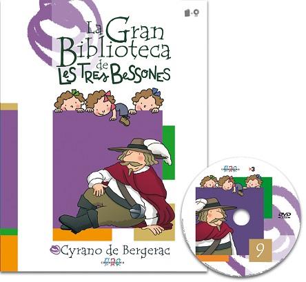 TRES BESSONES GRAN BIBLIOTECA: CYRANO DE BERGERAC + DVD | 9788495731722 | CAPDEVILA, ROSER/Y OTROS