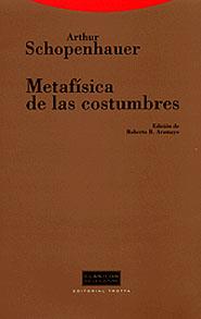 METAFISICA DE LAS COSTUMBRES | 9788481644487 | SCHOPENHAUER, ARTHUR