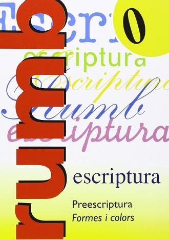 RUMB 2000 0 QUADERN ESCRIPTURA | 9788486545093 | MARTI FUSTER, R. M.