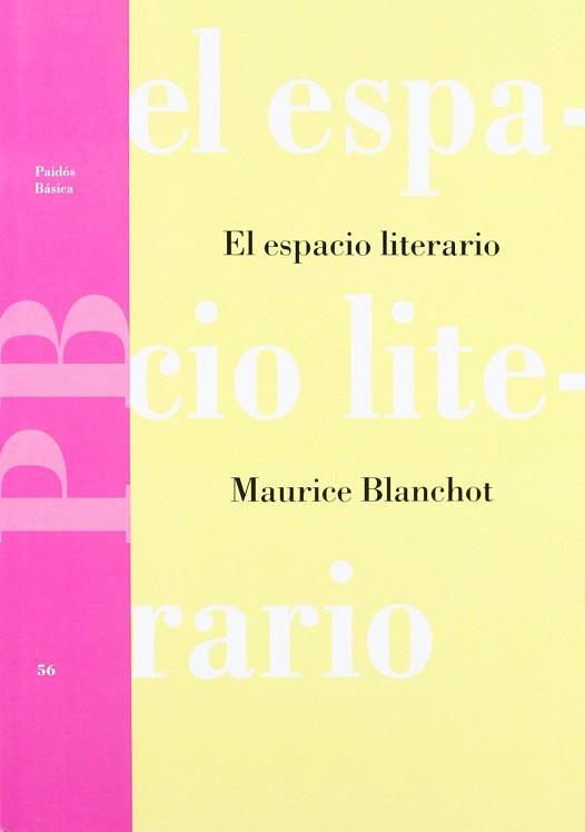 ESPACIO LITERARIO, EL | 9788475097152 | BLANCHOT, MAURICE