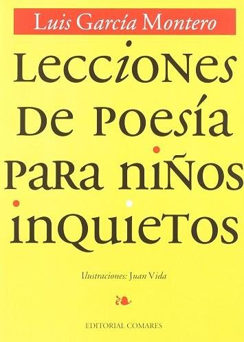 LECCIONES DE POESIA PARA NIÑOS INQUIETOS | 9788484441830 | GARCIA MONTERO, LUIS