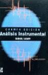 ANALISIS INSTRUMENTAL (4 ED.) | 9788448101916 | SKOOG, DOUGLAS A.