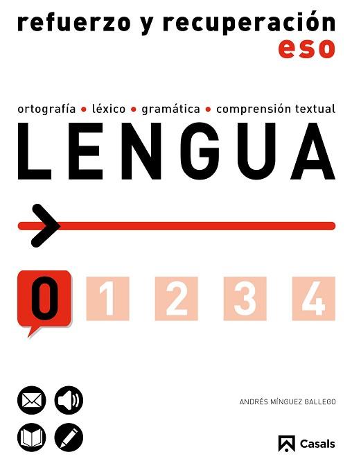 REFUERZO Y RECUPERACIÓN DE LENGUA 0 ESO | 9788421854846 | MÍNGUEZ GALLEGO, ANDRÉS