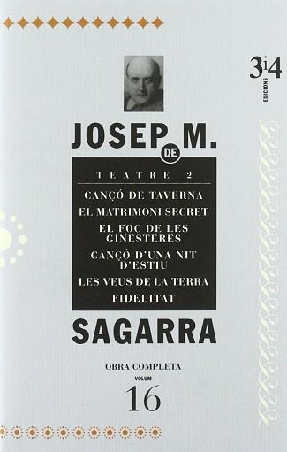 CANÇO DE TAVERNA / EL MATRIMONI SECRET / .... | 9788475027685 | SAGARRA, JOSEP M.