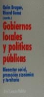 GOBIERNOS LOCALES Y POLITICAS PUBLICAS | 9788434418110 | BRUGUE, QUIM (COORD.)