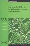 IRREGULARIDADES NO INVALIDANTES DE LOS ACTOS ADMINISTRATIVOS | 9788476768358 | MESEGUER YEBRA, JOAQUIN
