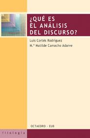 QUE ES EL ANALISIS DEL DISCURSO ? | 9788480635837 | CORTES RODRIGUEZ, LUIS