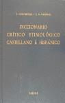 DICCIONARIO CRITICO ETIMOLOGICO VOL.3 | 9788424913656 | COROMINES I VIGNEAUX, JOAN