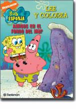 BOB ESPONJA ( LEE Y COLOREA ) : AMIGOS EN EL FONDO DEL MAR | 9788434229686 | AA.VV.