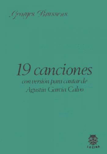 19 CANCIONES | 9788485708192 | BRASSENS, GEORGES