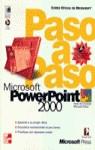 MICROSOFT POWERPOINT 2000 PASO A PASO | 9788448125011 | PERSPECTION