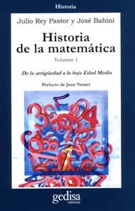 HISTORIA DE LA MATEMATICA VOL.1 | 9788474328073 | BABINI, JOSE