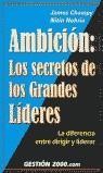 AMBICION LOS SECRETOS DE LOS GRANDES LIDERES | 9788480886086 | CHAMPY, JAMES