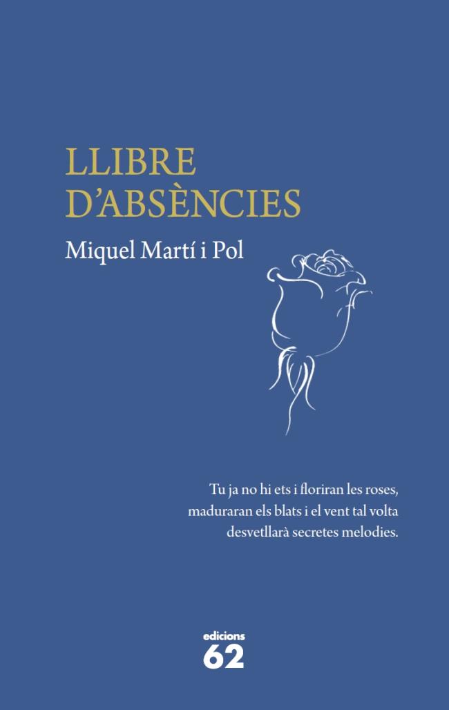 LLIBRE D'ABSÈNCIES | 9788429768886 | MIQUEL MARTÍ I POL