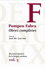 DICCIONARI POMPEU FABRA  | 9788484371205 | FABRA, POMPEU