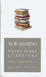 NOTAS SOBRE LITERATURA OC 11 | 9788446016717 | ADORNO, THEODOR