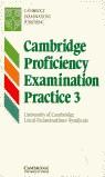 CAMBRIDGE PROFICIENCY EXAMINATION PRACTICE 3 | 9780521367776 | CAMBRIDGE