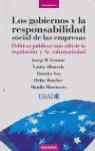 GOBIERNOS Y LA RESPONSABILIDAD SOCIAL DE LAS EMPRESAS LOS | 9788475777368 | VARIS