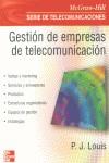 GESTION DE EMPRESAS DE TELECOMUNICACION | 9788448139704 | LOUIS, P.J.