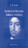 ESCRITOS DE FILOSOFIA JURIDICA Y POLITICA | 9788470308895 | LEIBNIZ, G.W.