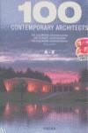 100 CONTEMPORARY ARCHITECTS ( A-Z ) | 9783836500920 | JODIDIO, PHILIP