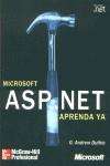 APRENDA MICROSOFT ASP.NET YA | 9788448132453 | DUTHIE, G. ANDREW