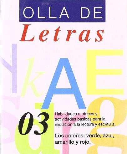 OLLA DE LETRAS 03 | 9788478870868 | SANCHEZ SALADA, JUAN