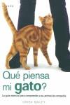 QUE PIENSA MI GATO | 9788495376374 | BAILEY, GWEN