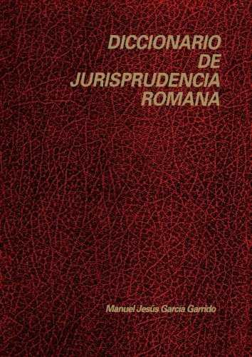 DICCIONARIO DE JURISPRUDENCIA ROMANA | 9788486133160 | GARCIA GARRIDO, MANUEL JESUS